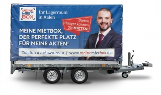 aNHÄNGER ZU VERMIETEN
